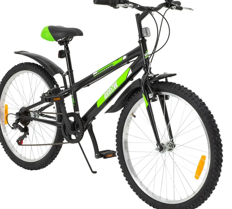 Actionbikes Kinderfahrrad Arrow 24 Zoll, Gangschaltung, V-Brake-Bremsen, verstellbar, Diamantrahmen