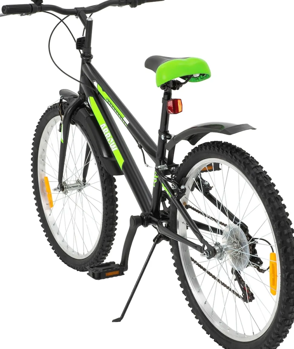 Actionbikes Kinderfahrrad Arrow 24 Zoll, Gangschaltung, V-Brake-Bremsen, verstellbar, Diamantrahmen