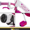 Actionbikes Kinderfahrrad Daisy 16 Zoll, pink, Stützräder, Korb, V-Brake-Bremsen, Antirutschgriffe (East)