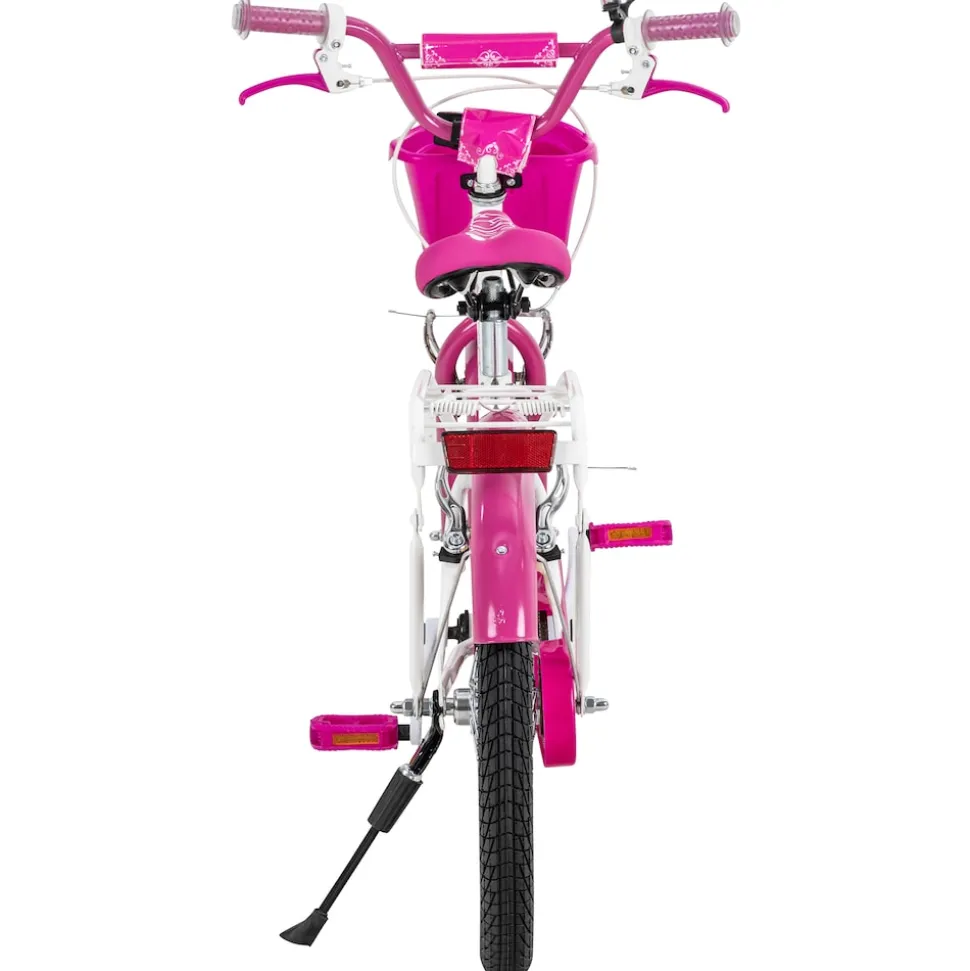 Actionbikes Kinderfahrrad Daisy 20 Zoll, pink, V-Brake-Bremsen, Antirutschgriffe, Kettenschutz, Korb (East)