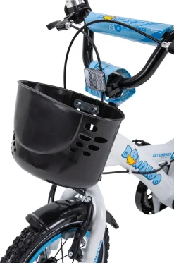 Actionbikes Kinderfahrrad Donaldo 12 Zoll, V-Brake-Bremsen, höhenverstellbar, Stützräder, Korb