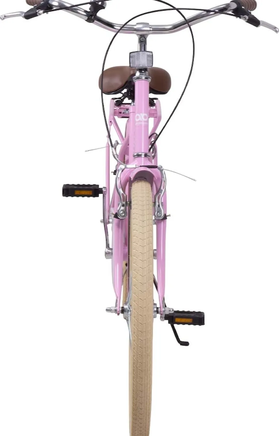 Actionbikes Kinderfahrrad Retrostar 24 Zoll, Rosa, Fahrradständer, Gepäckträger, Sattel gefedert (Rosa)