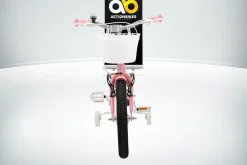 Actionbikes Kinderfahrrad Starlight 16 Zoll, Rosa, Stützräder, Fahrradkorb, Klingel, Kettenschutz (Classic)