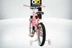 Actionbikes Kinderfahrrad Starlight 16 Zoll, Rosa, Stützräder, Fahrradkorb, Klingel, Kettenschutz (Classic)