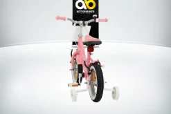 Actionbikes Kinderfahrrad Starlight 12 Zoll, Rosa, Stützräder, Fahrradkorb, Klingel, Kettenschutz (Classic)