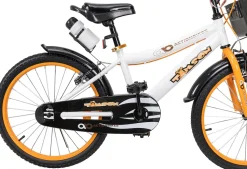 Actionbikes Kinderfahrrad Timson 20 Zoll, V-Brake-Bremsen, höhenverstellbar, Fahrradständer, Korb