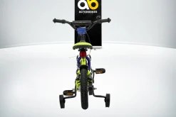 Actionbikes Kinderfahrrad Turbo 12 Zoll, Stützräder, V-Brake-Bremsen, Lenker-/Kettenschutz, Klingel