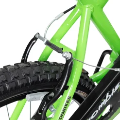 Actionbikes Kinderfahrrad Zombie 16 Zoll, V-Brake-Bremsen, höhenverstellbar, Stützräder, Reflektoren