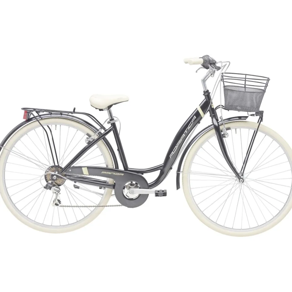 Adriatica Cityfahrrad 26 Zoll PANDA Schwarz