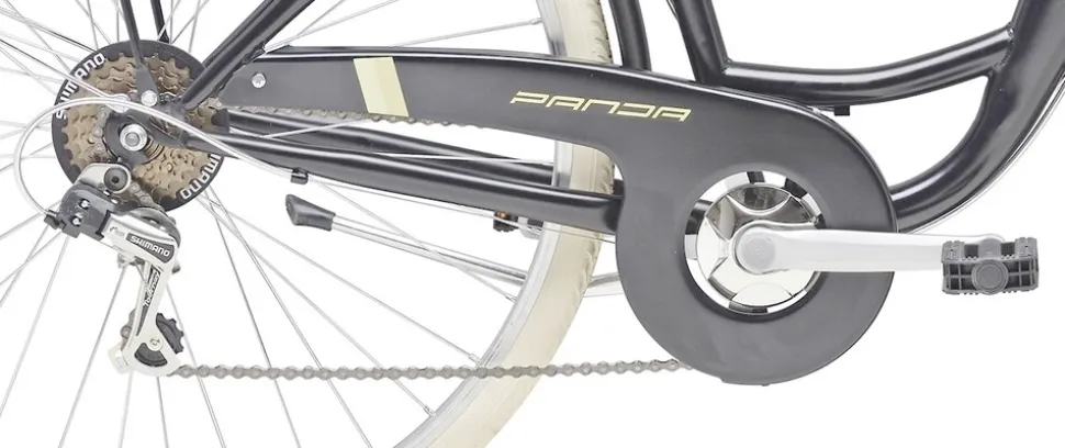 Adriatica Cityfahrrad 26 Zoll PANDA Schwarz