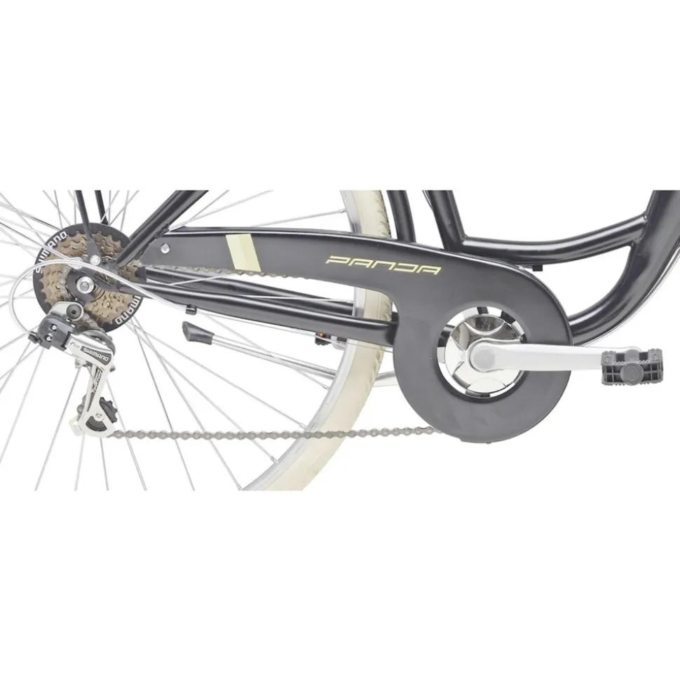 Adriatica Cityfahrrad 26 Zoll PANDA Schwarz