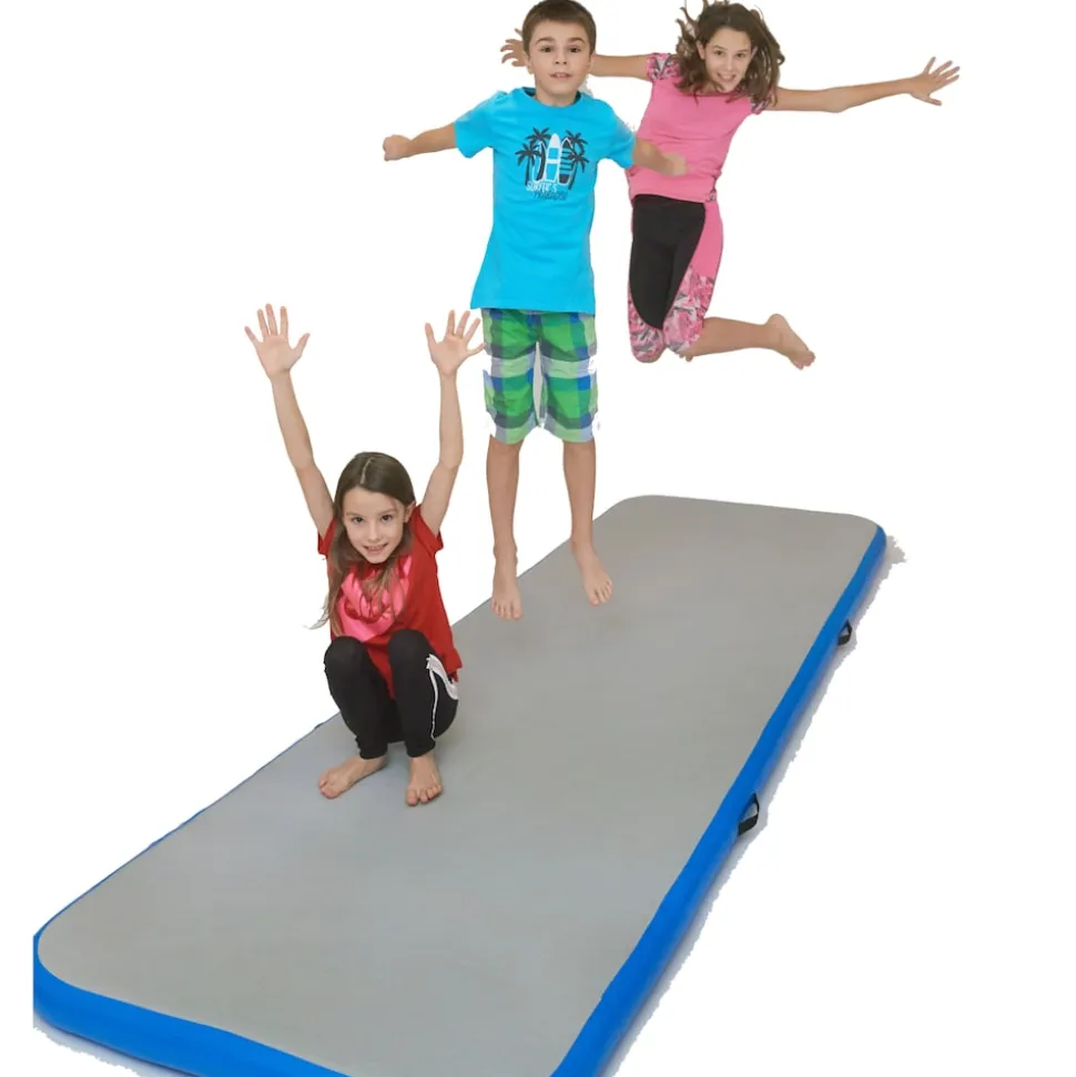 Air Track Matte - aufblasbare Trainingsmatte 300 x 100 x 10 cm inklusive elektrischer Pumpe