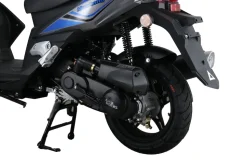 Alpha Motors Mofaroller Mustang FI 50 ccm 25 kmh EURO 5 blau-grau