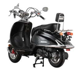 Alpha Motors Mofaroller Retro Firenze 50 ccm 25 kmh EURO 5 schwarz