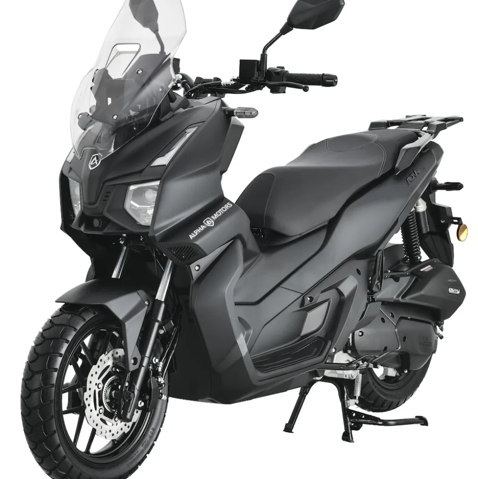 Alpha Motors Motorroller ADV X-treme 125 ccm 90 km/h EURO 5+ schwarz