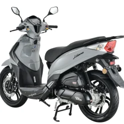 Alpha Motors Motorroller Libero 125 ccm 90 km/h EURO 5+ 16-Zoll grau-schwarz