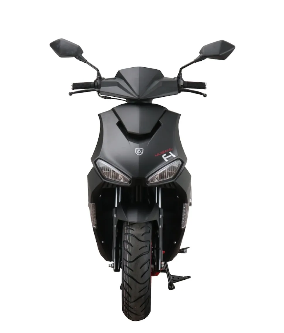 Alpha Motors Motorroller Mustang FI 50 ccm 45 kmh EURO 5 mattschwarz