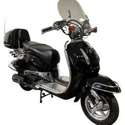 Alpha Motors Motorroller Retro Firenze Limited 50 ccm 45 km/h EURO 5 schwarz