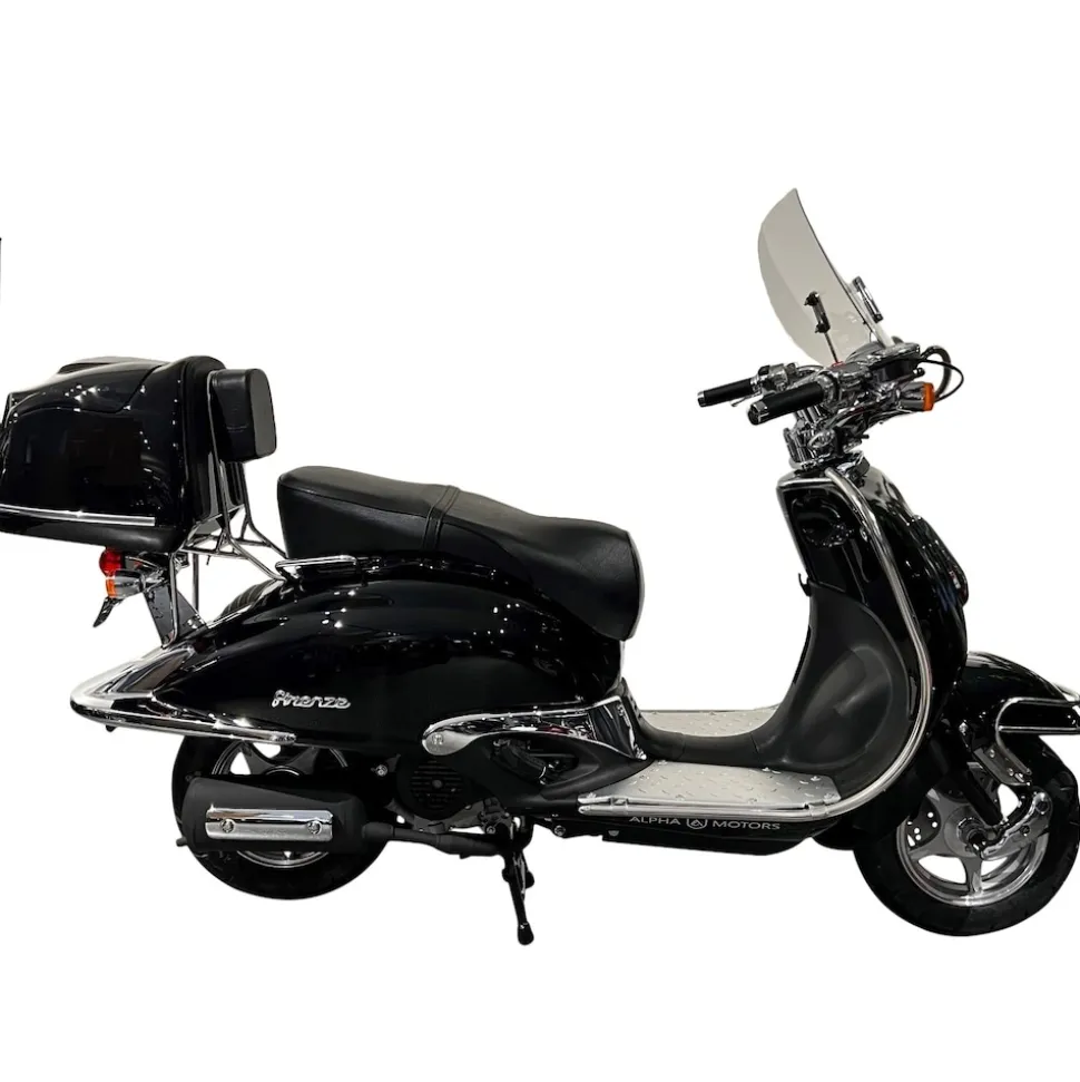 Alpha Motors Motorroller Retro Firenze Limited 125 ccm 85 km/h EURO 5+ schwarz