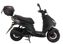 Alpha Motors Motorroller Speedstar FI 50 ccm 45 km/h EURO 5 mattschwarz inkl. Topcase