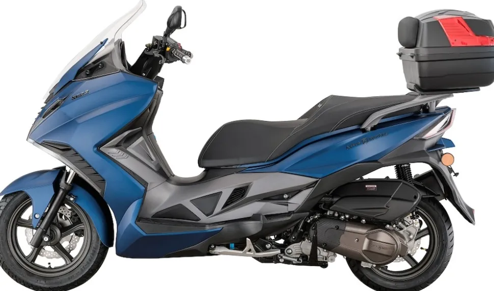 Alpha Motors Motorroller Sport Cruiser 22 125 ccm 95 km/h EURO 5+ blau inkl. Topcase