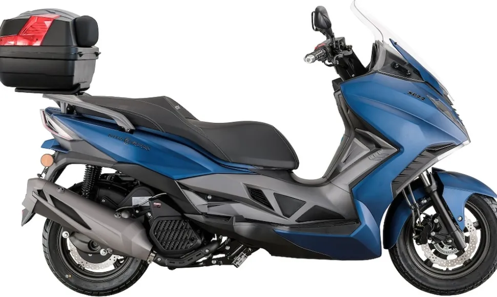 Alpha Motors Motorroller Sport Cruiser 22 125 ccm 95 km/h EURO 5+ blau inkl. Topcase