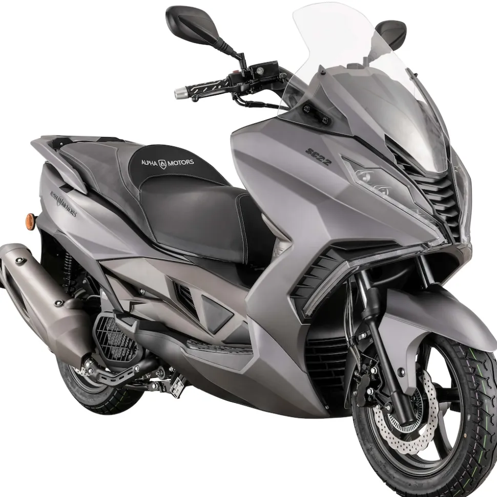 Alpha Motors Motorroller Sport Cruiser 22 125 ccm 95 km/h EURO 5+ grau