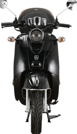 Alpha Motors Motorroller Venus 50 ccm 45 km/h EURO 5 schwarz inkl. Topcase
