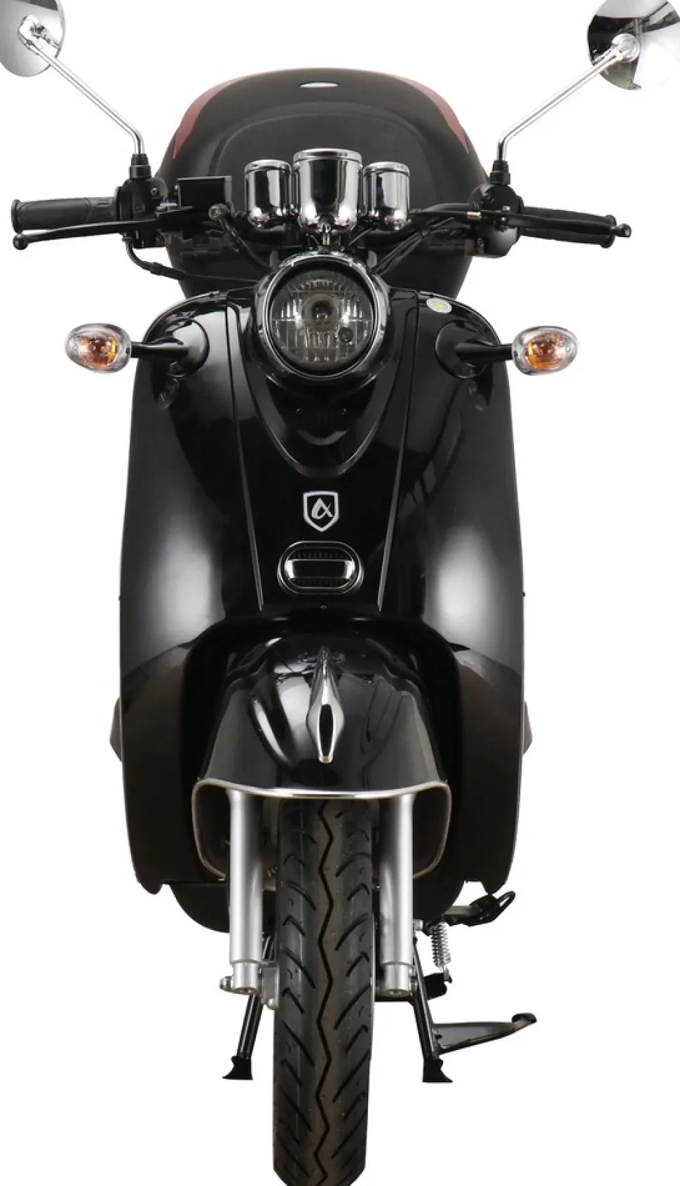 Alpha Motors Motorroller Venus 50 ccm 45 km/h EURO 5 schwarz inkl. Topcase