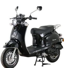 Alpha Motors Motorroller Venus 50 ccm 45 kmh EURO 5 schwarz