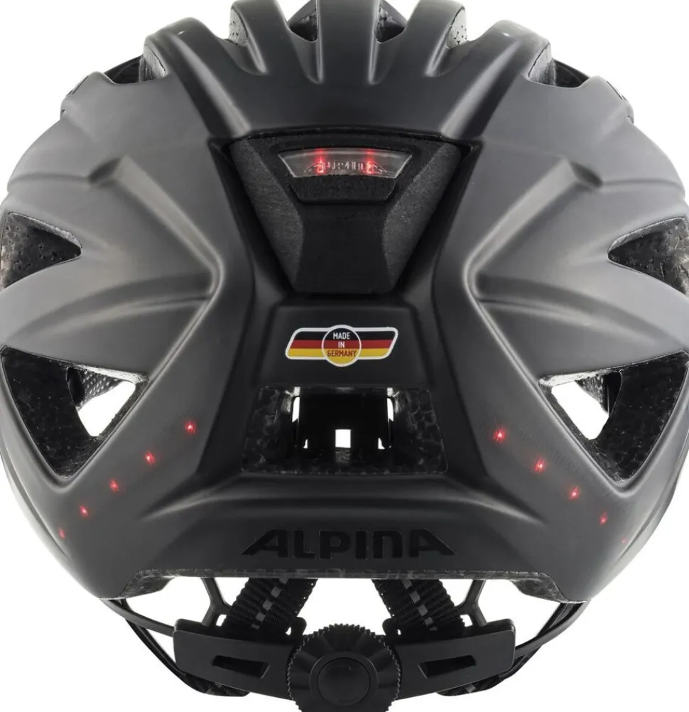 Alpina City- Helm Haga LED schwarz