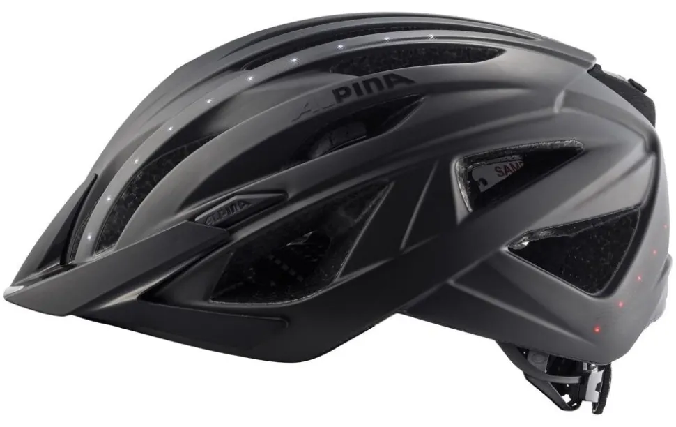 Alpina City- Helm Haga LED schwarz