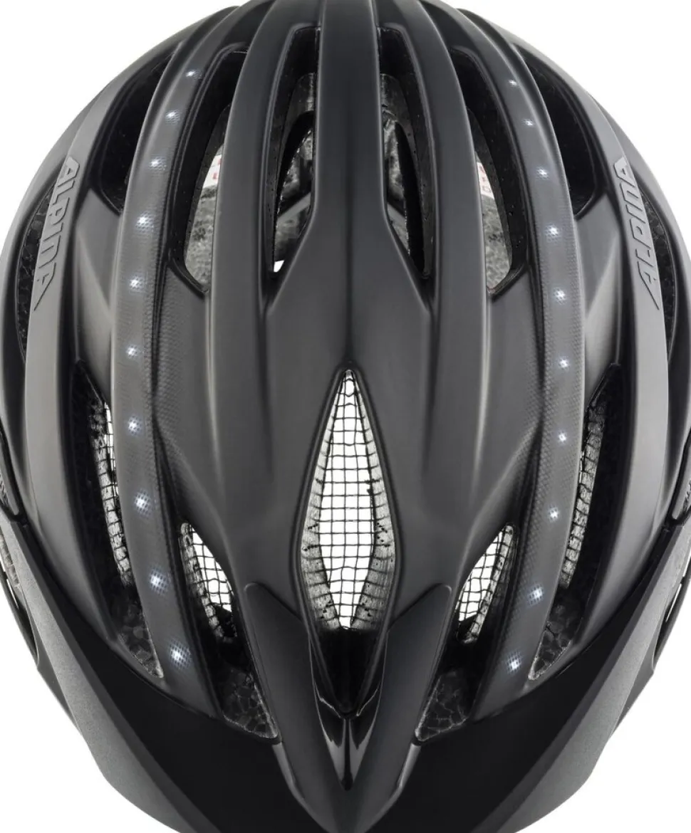 Alpina City- Helm Haga LED schwarz