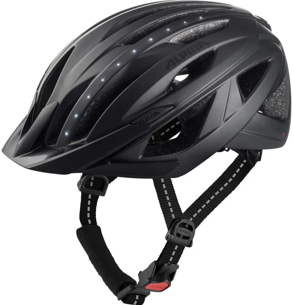 Alpina City- Helm Haga LED schwarz
