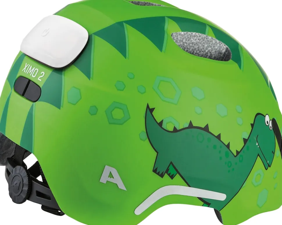 Alpina Kinder-Helm Ximo 2 Flash, Dino