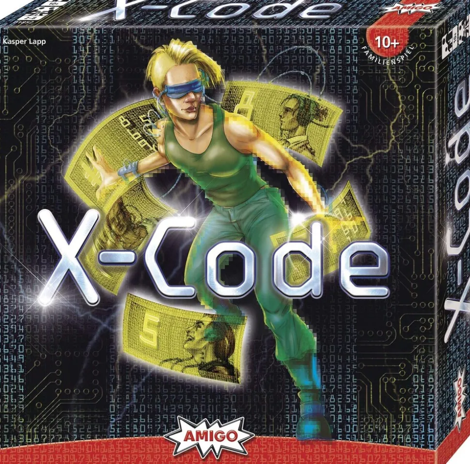 Amigo 01852 - Brettspiel - X-Code Gesellschaftsspiel