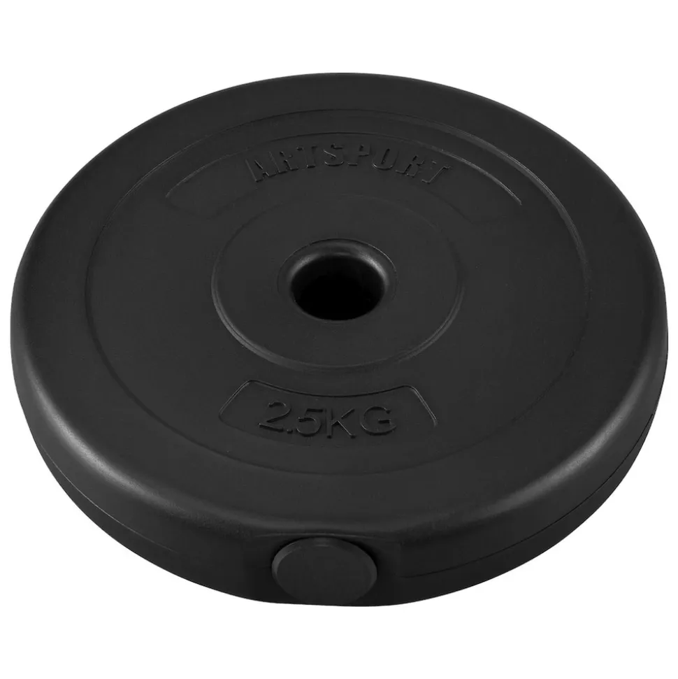 Artsport 2er Hantelset 20kg - Kurzhantel Set mit 2 Kurzhanteln, 12 Gewichte – Rutschfeste Griffe