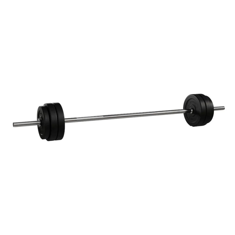 Artsport 3in1 Hantelset mit 2 Kurzhanteln, 1 Langhantel & 1 SZ Curlhantel – 12 Gewichte mit 60kg