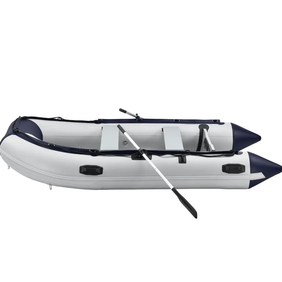 ArtSport Schlauchboot 3,20 m mit 2 Sitzbänke, Aluboden, Paddel, Pumpe, Tasche & Reparaturset