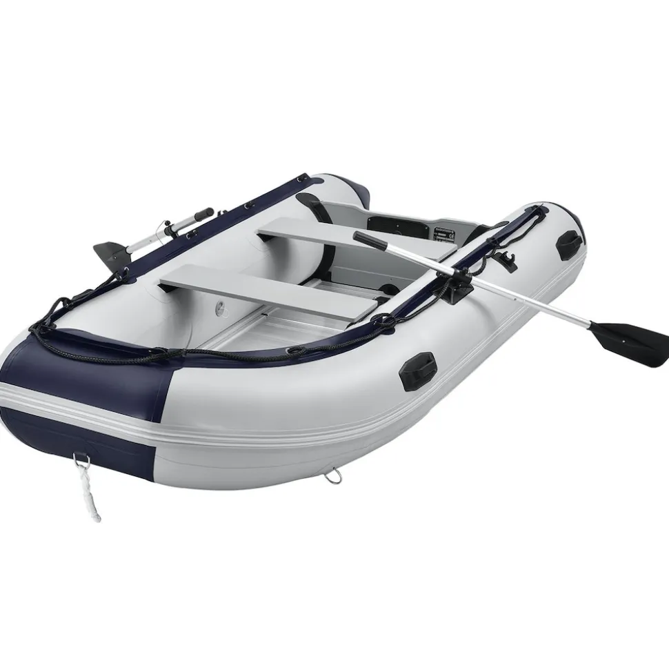 ArtSport Schlauchboot 3,20 m mit 2 Sitzbänke, Aluboden, Paddel, Pumpe, Tasche & Reparaturset