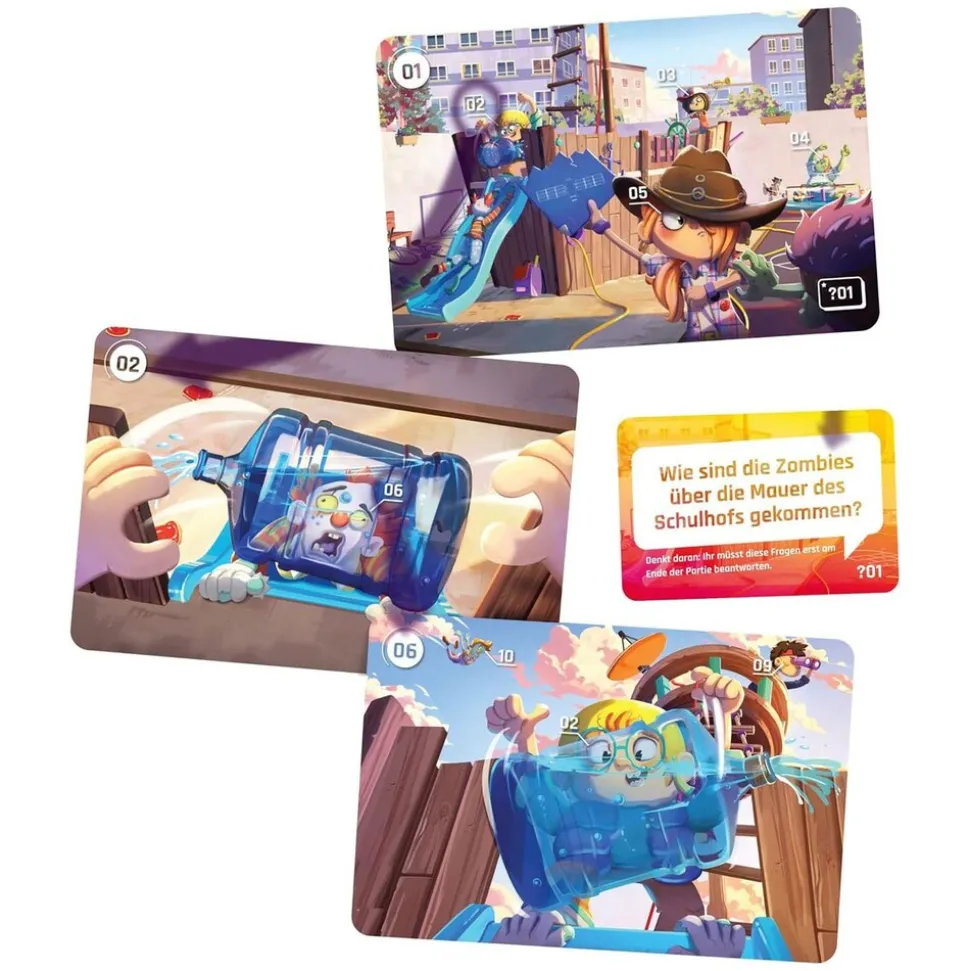 Asmodee LSMD0017 - Flashback - Zombie Kidz - Kinderspiel, Kartenspiel