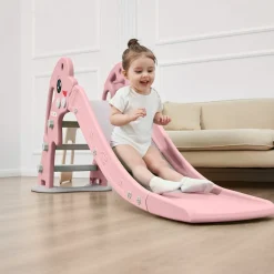 Baby Vivo Kinderrutsche / Rutsche - Delfin in Rosa