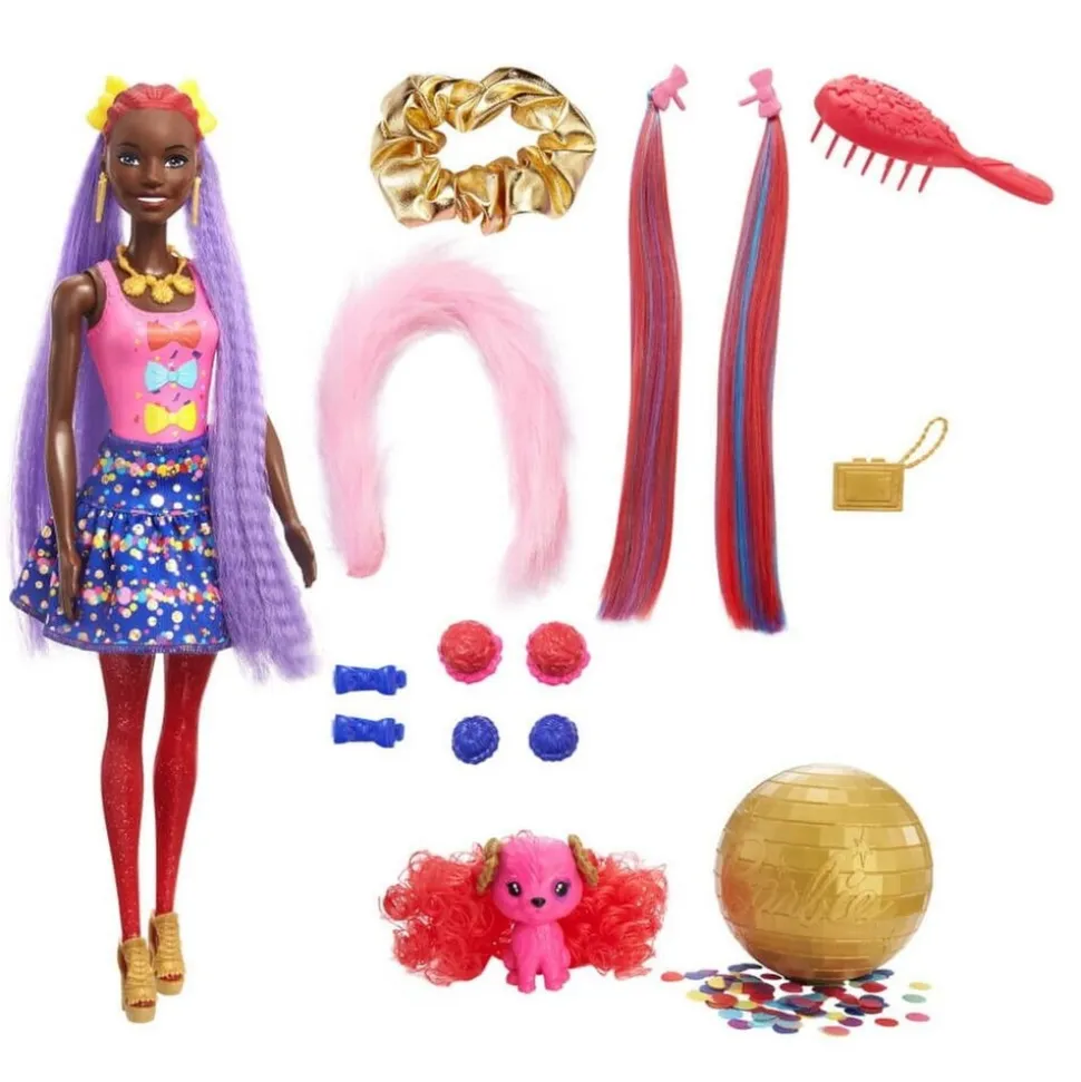 Barbie Color Reveal Hair Feature Bows