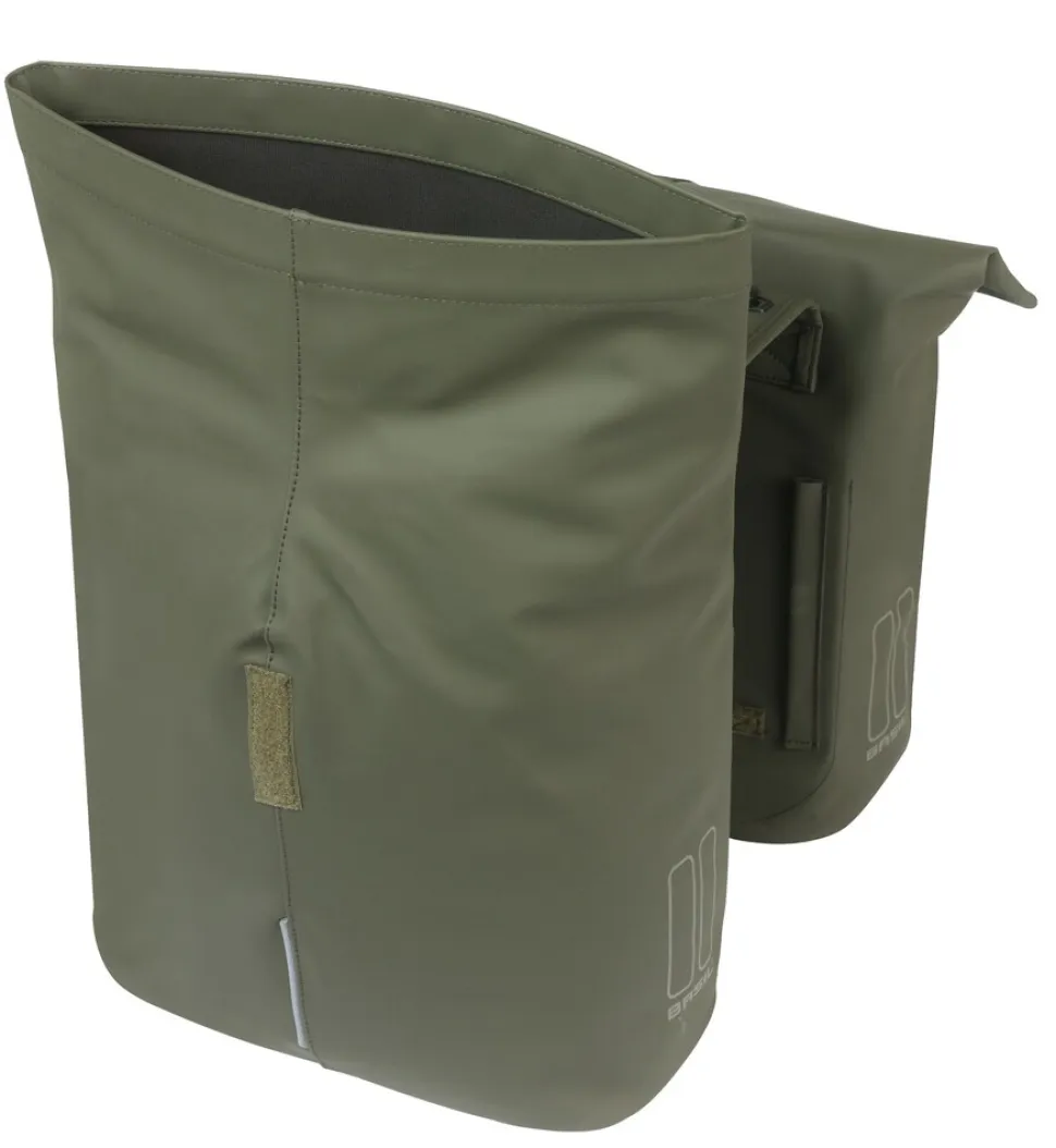 BASIL Doppelpacktasche "City" MIK , moosgrün