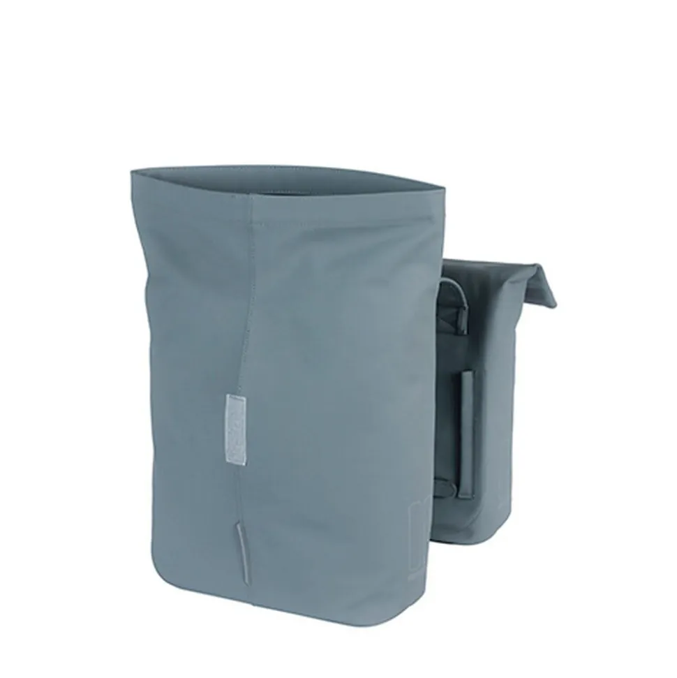BASIL Doppelpacktasche "City", graphite blue