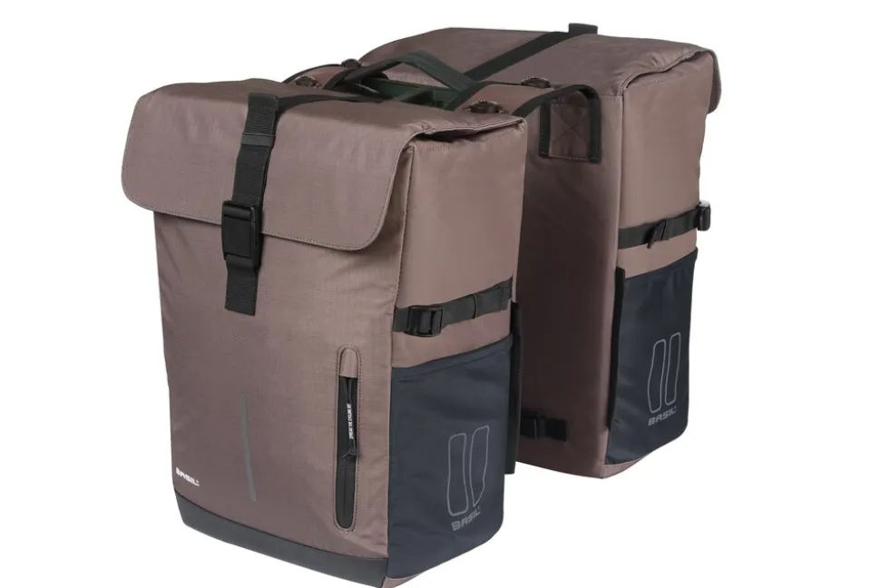 BASIL Doppelpacktasche "Move MIK", braun