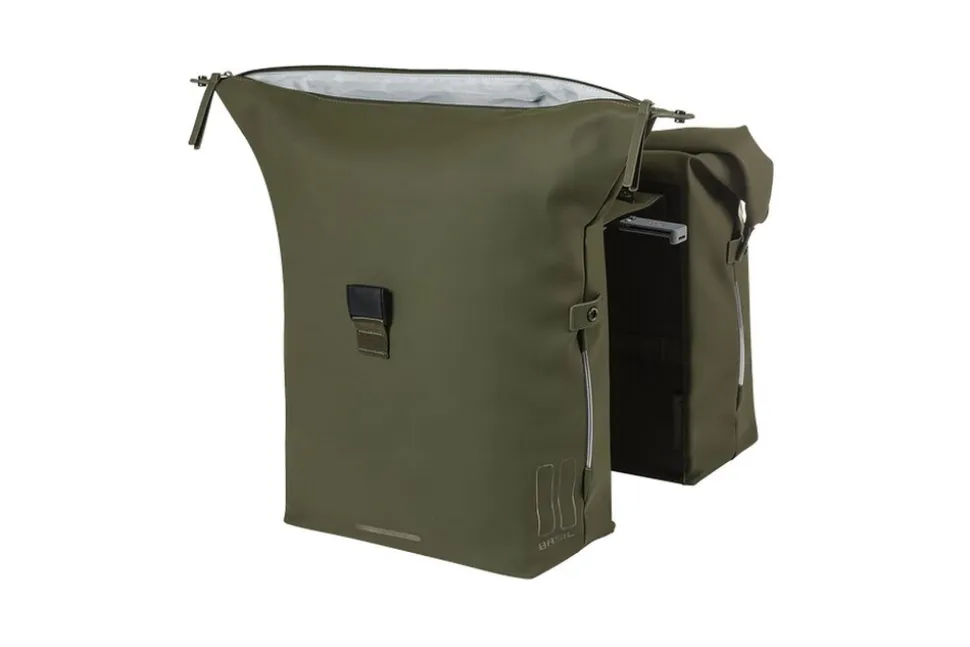 BASIL Doppelpacktasche "Soho Nordlicht MIK 2.0", moss green