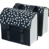 BASIL Doppelpacktasche "Urban Load",schwarz/weiß
