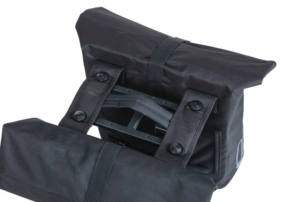 BASIL Fahrrad- Doppelpacktasche Urban Dry, matt black