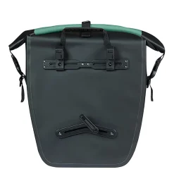BASIL Fahrrad-Einzelpacktasche Rivo M MIK Hooks, silbergrün
